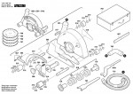 Bosch 0 601 368 742 GNF 65 A Wall Chaser 240 V / GB Spare Parts GNF65A